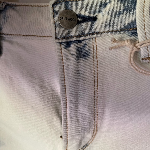 NWT .. Driftwood FLARE multi-color jeans (RARE) size 28 - Picture 3 of 6